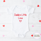 Daddy’s Little Love Baby Vest