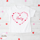 Personalised Heart T-shirt
