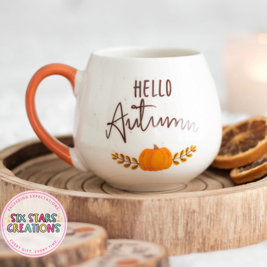 Hello Autumn Mug