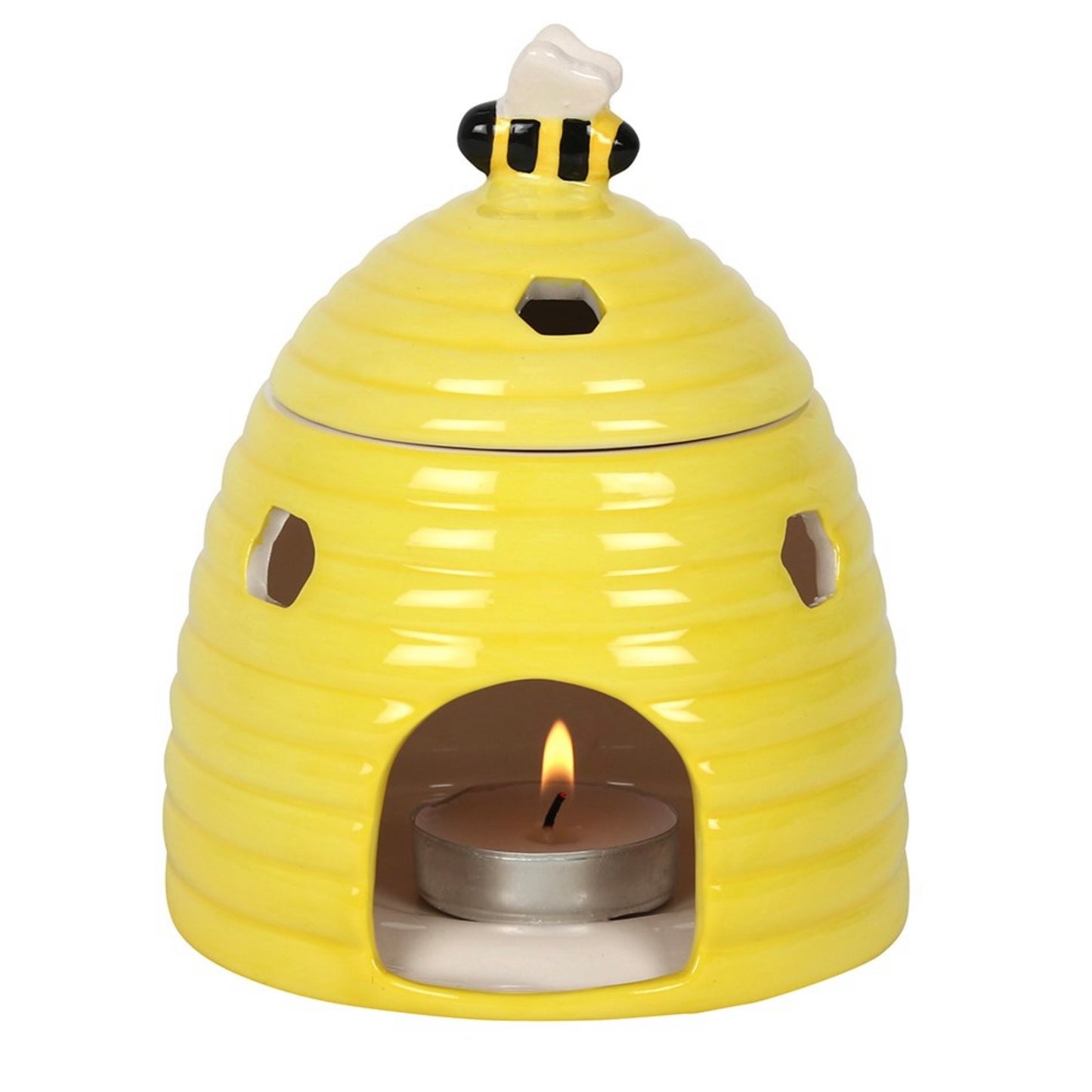 Yellow Beehive Oil Burner