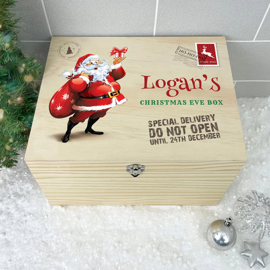 Personalised Santa Christmas Eve Box - 4 Sizes