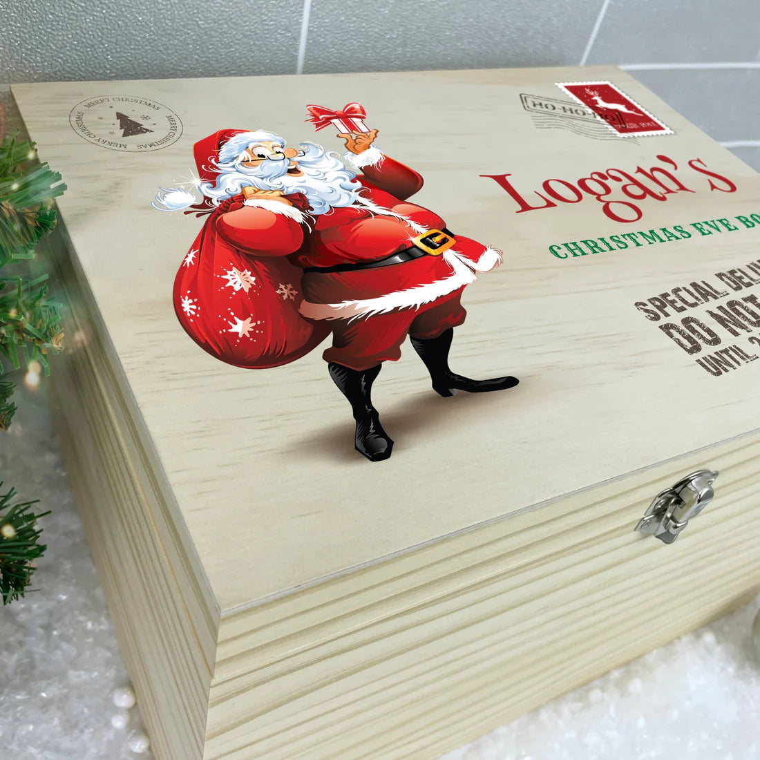 Personalised Santa Christmas Eve Box - 4 Sizes