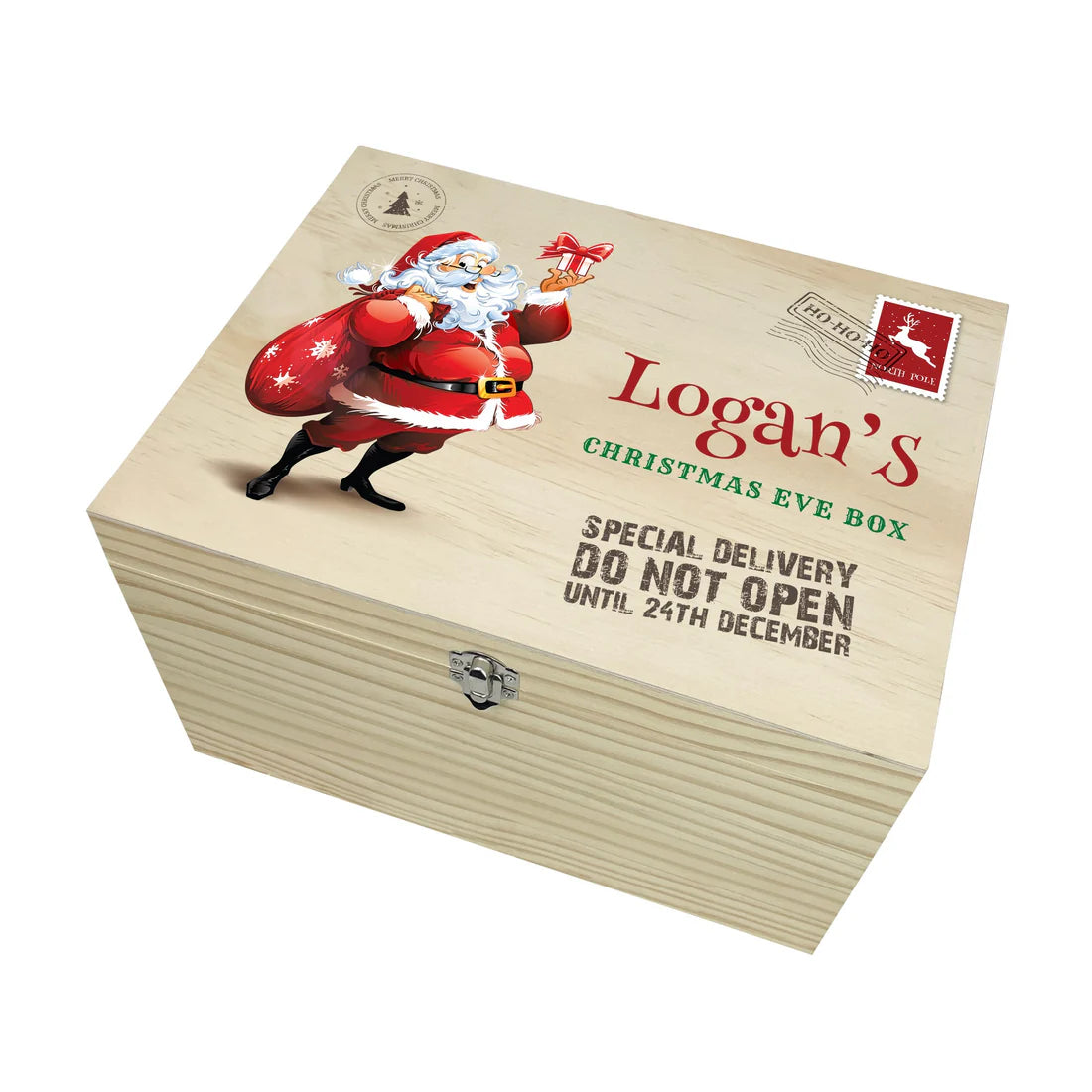 Personalised Santa Christmas Eve Box - 4 Sizes