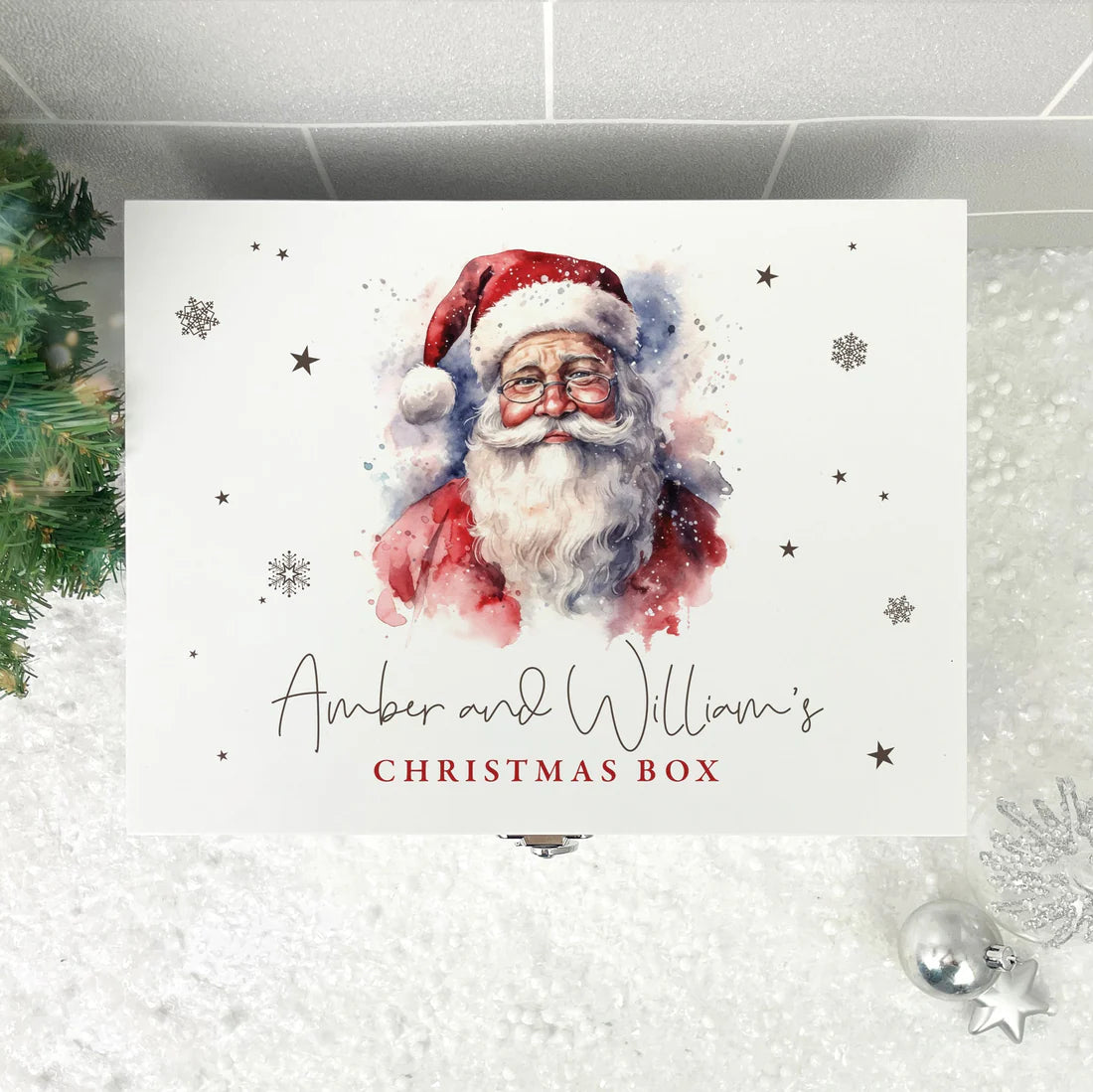 Personalised Traditional Santa Christmas Eve Box - 3 Sizes