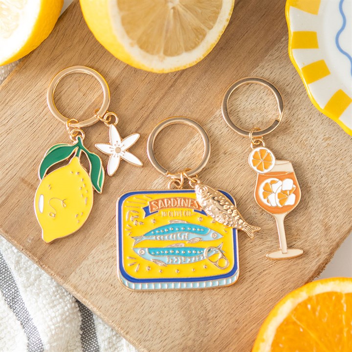 Sardine Tin Keyring