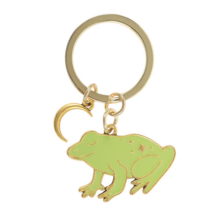 Luna Frog Keyring