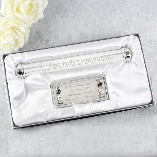 Personalised First Holy Communion Certificate Holder