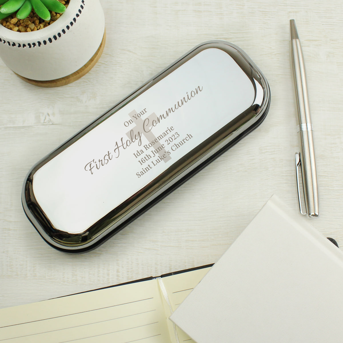 Lock Box Religious Personalised Religious Pen And Box Set – Six Stars Creations