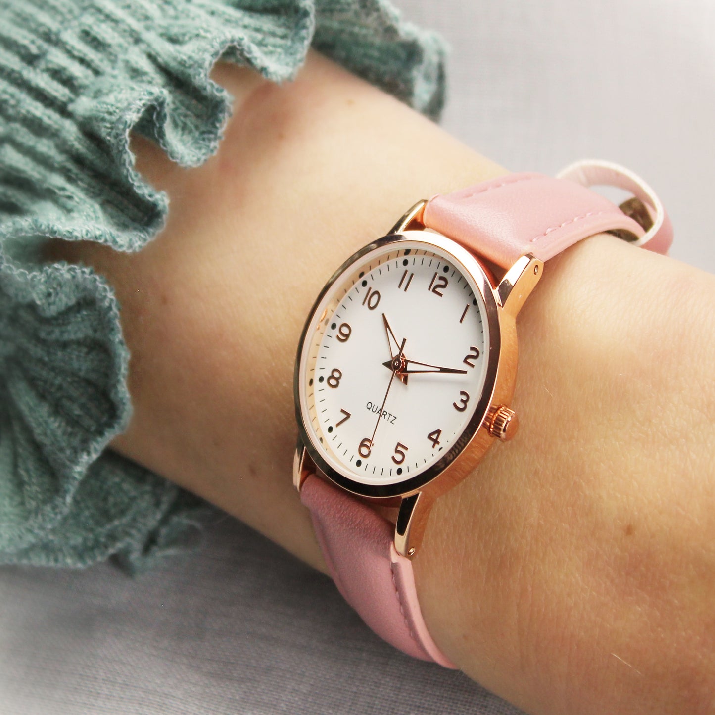 Personalised Holy Communion Pink Watch