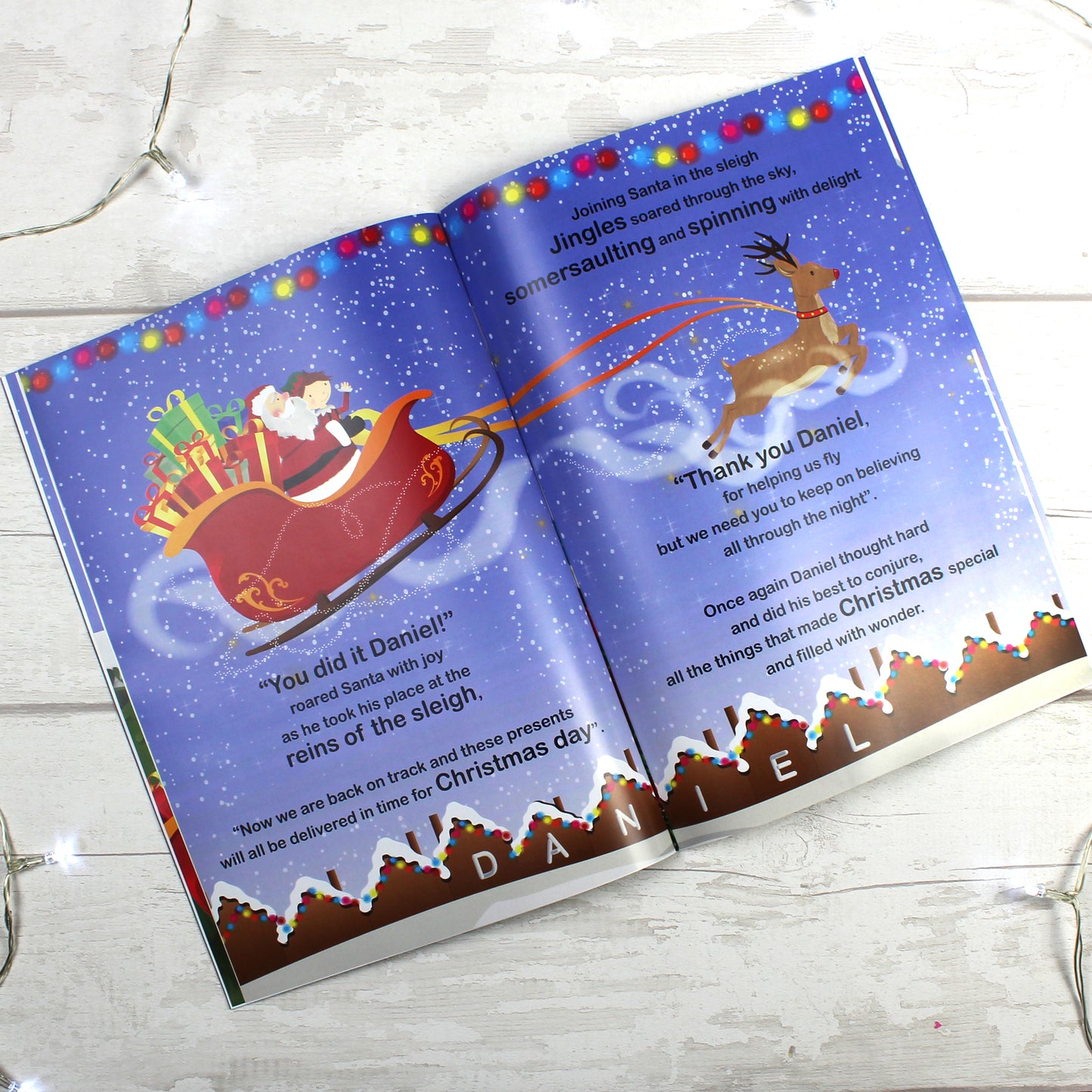 Personalised 'It's Christmas' Story Book – Stocking Filler