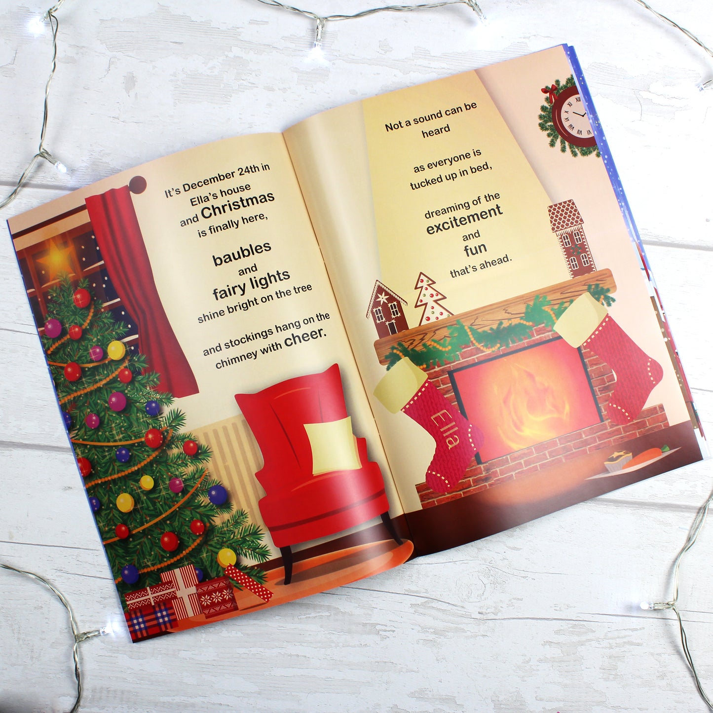 Personalised 'It's Christmas' Story Book – Stocking Filler