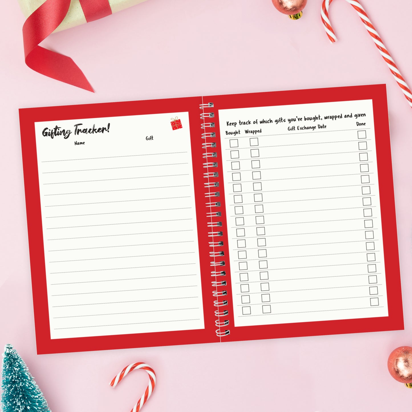 Personalised Christmas Planner