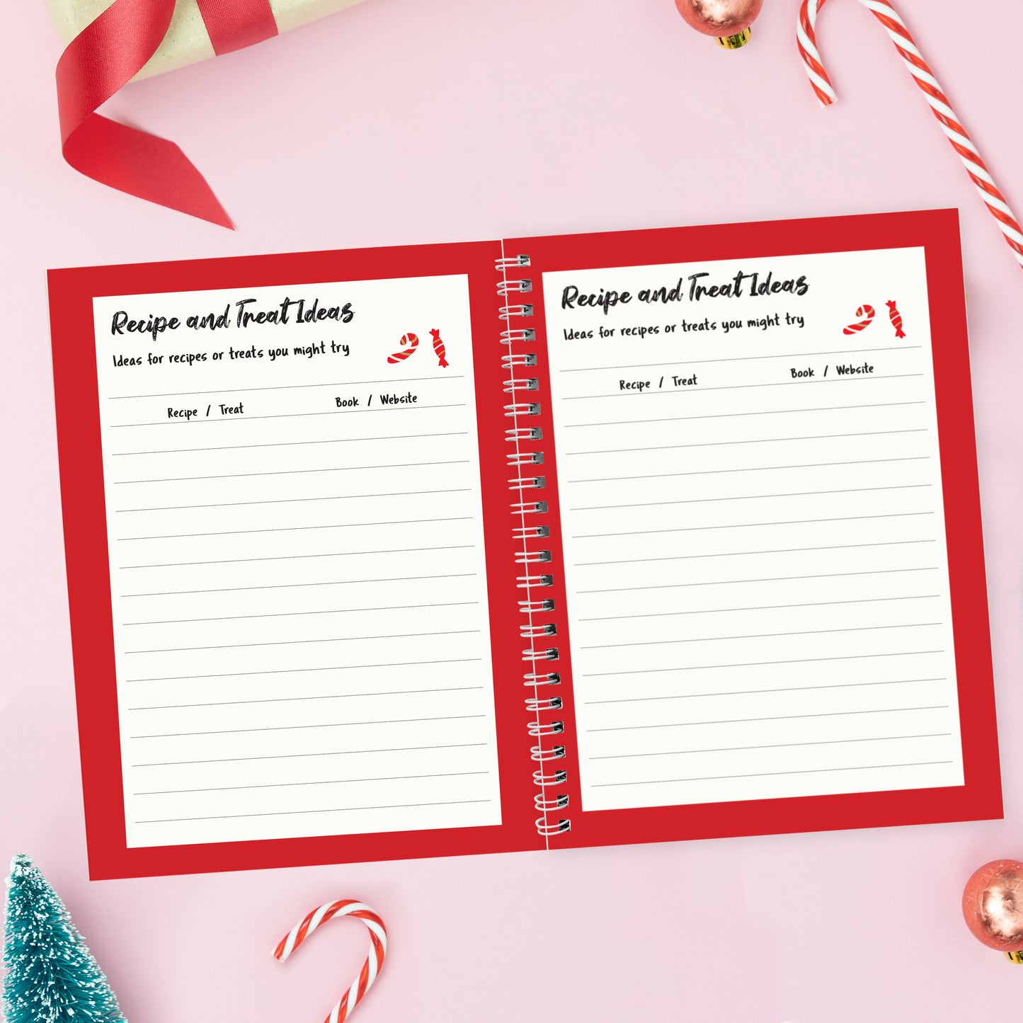 Personalised Christmas Planner