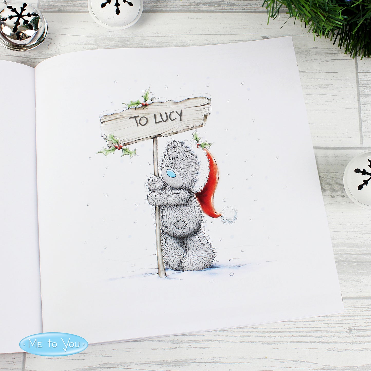 Personalised Me To You The One I Love At Christmas Poem Book