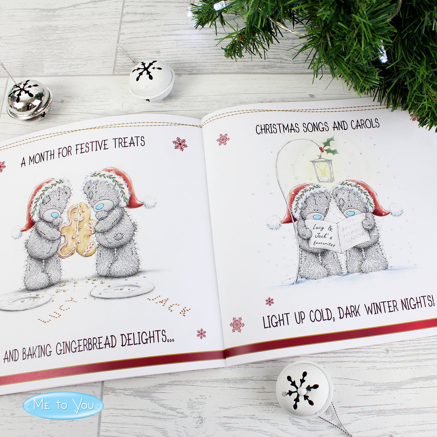 Personalised Me To You The One I Love At Christmas Poem Book