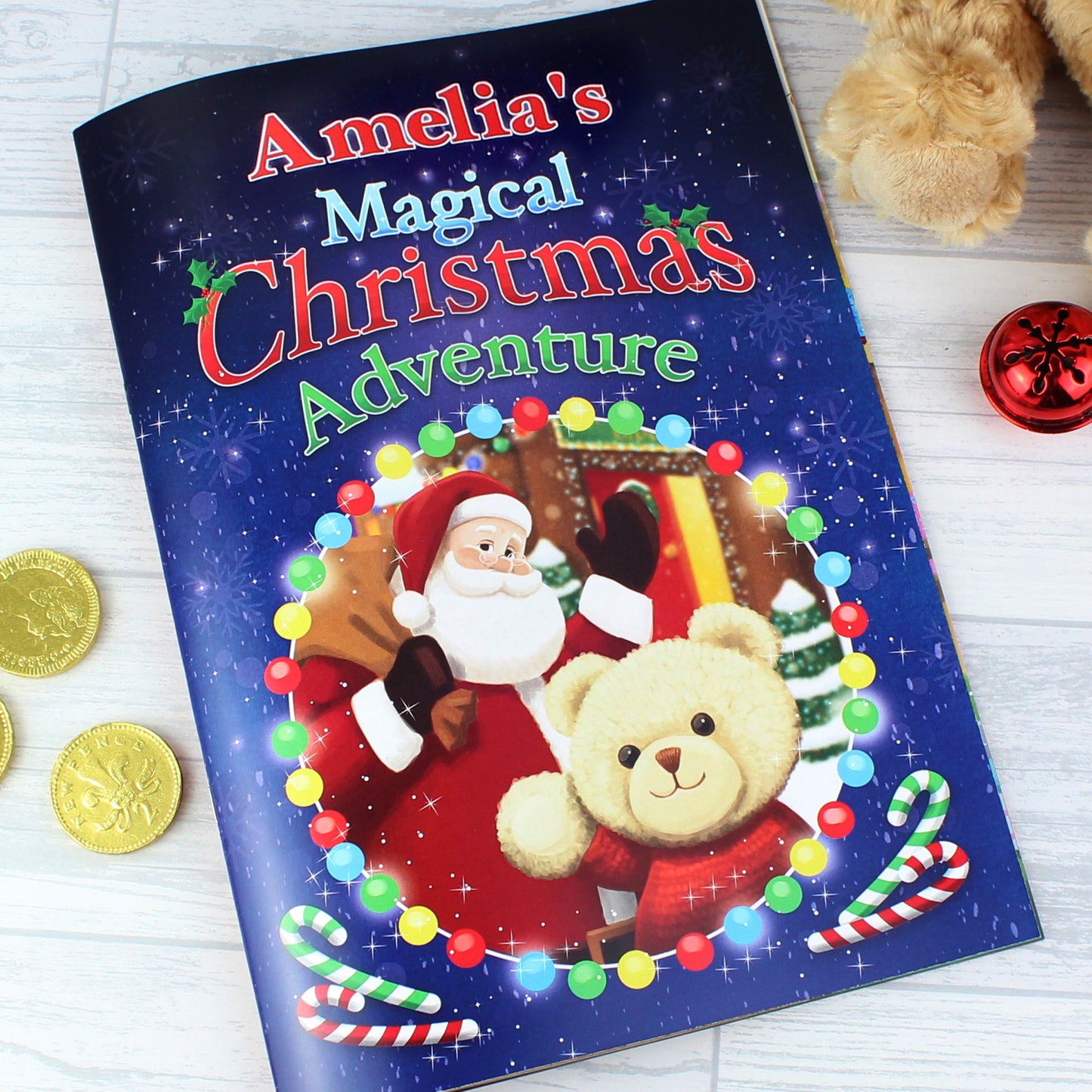 Personalised Magical Christmas Adventure Story Book – Stocking Filler
