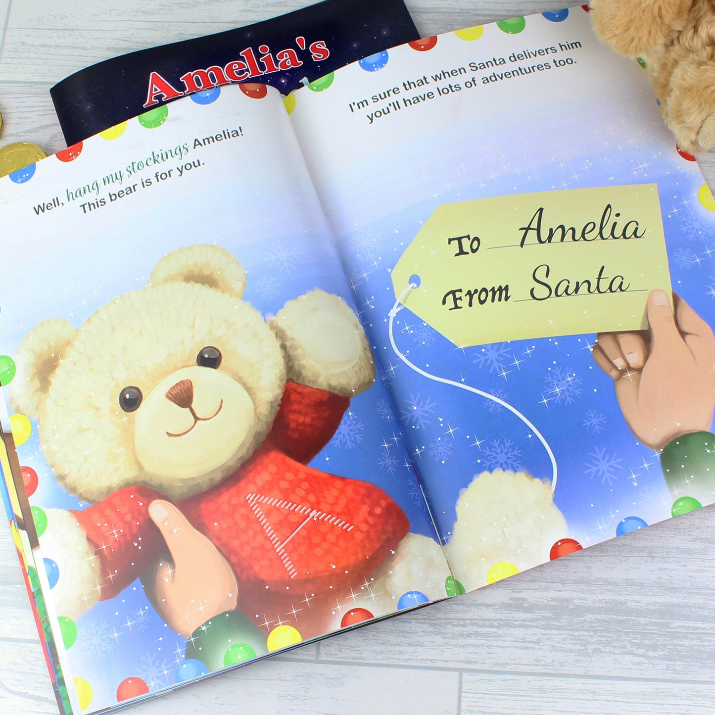 Personalised Magical Christmas Adventure Story Book – Stocking Filler