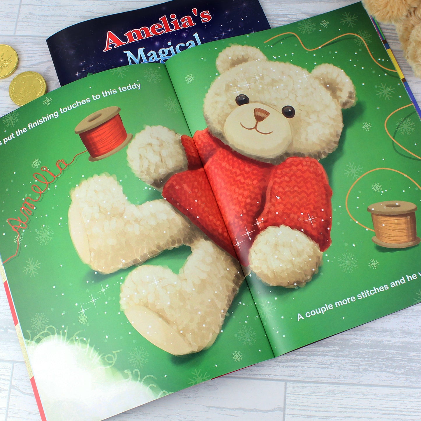 Personalised Magical Christmas Adventure Story Book – Stocking Filler