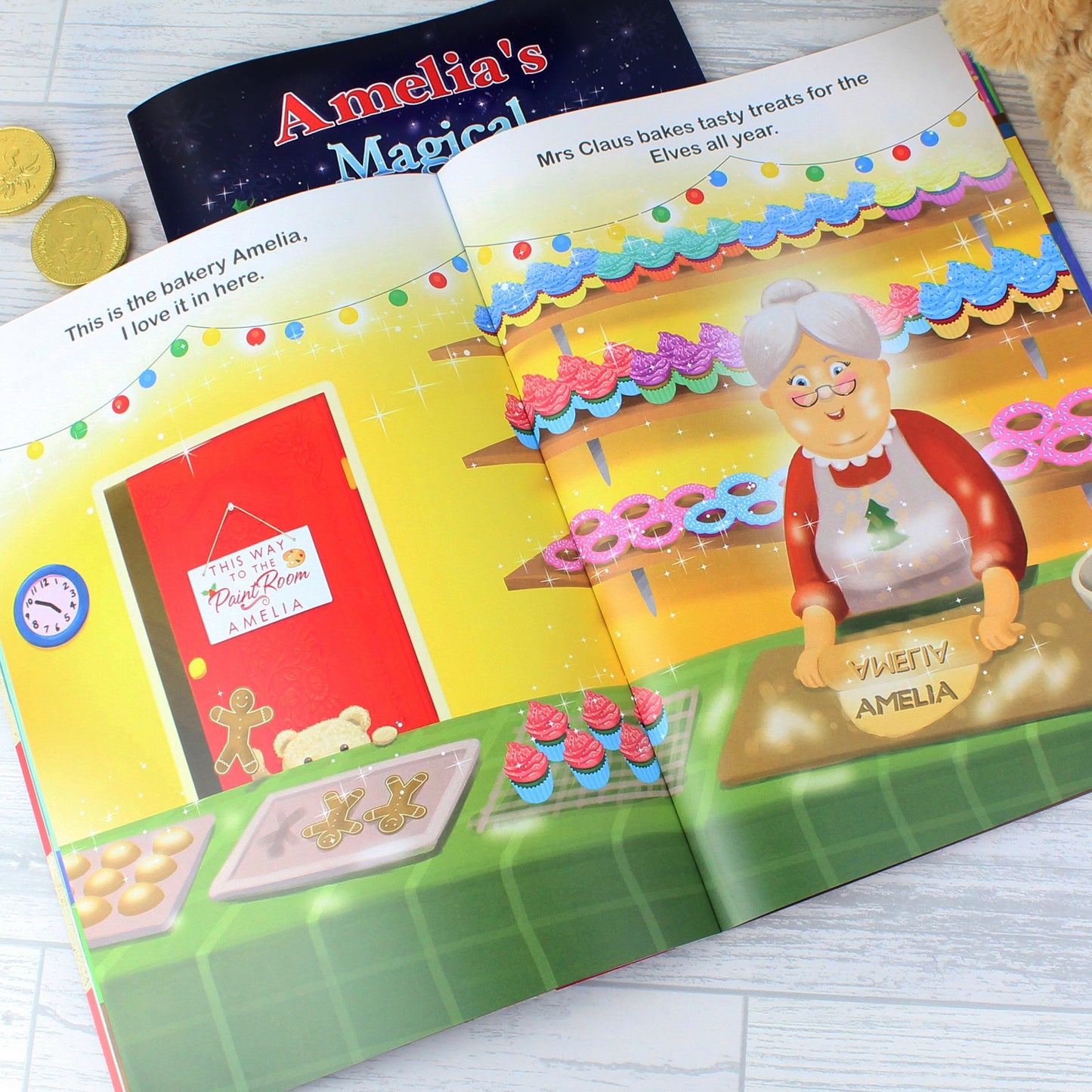 Personalised Magical Christmas Adventure Story Book – Stocking Filler