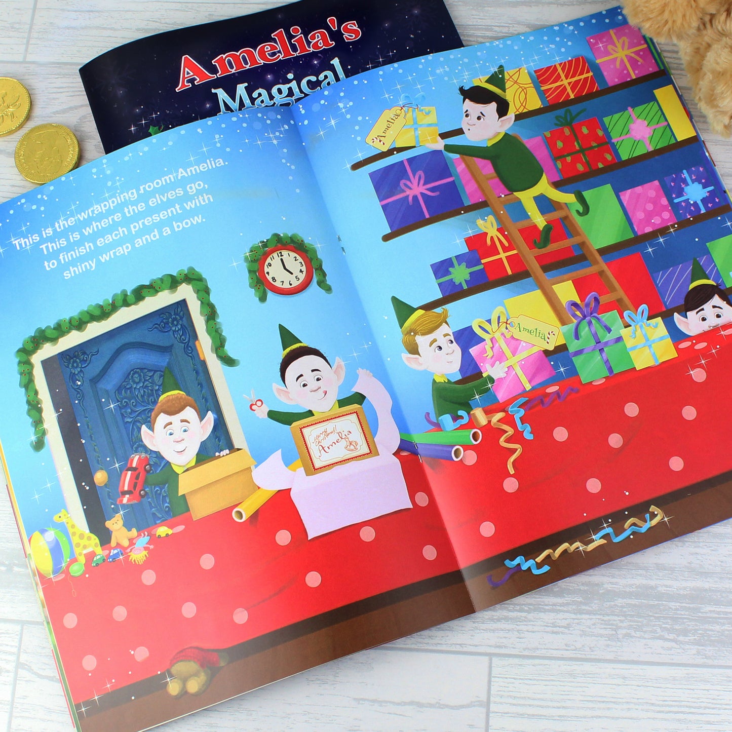 Personalised Magical Christmas Adventure Story Book – Stocking Filler
