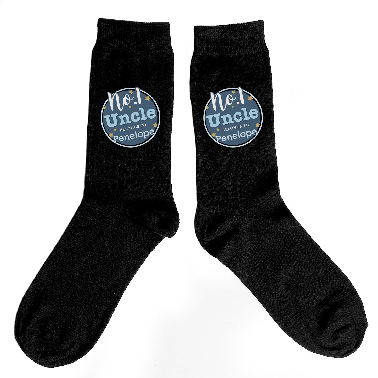 Personalised 'No.1' Men's Socks