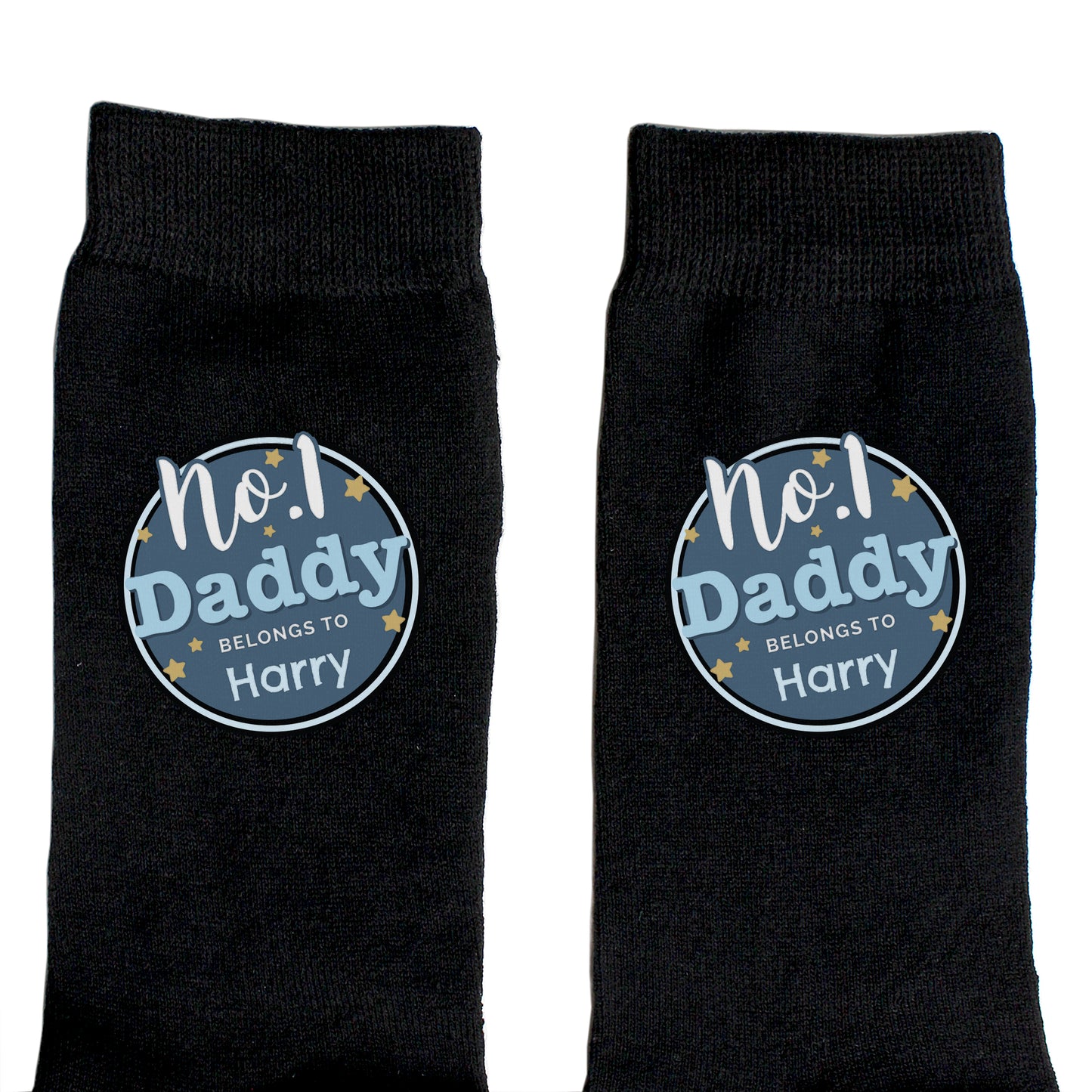 Personalised 'No.1' Men's Socks