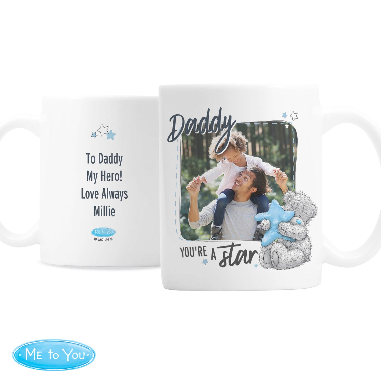 Me To You Photo Upload 'You're A Star' Mug Father’s Day Gift