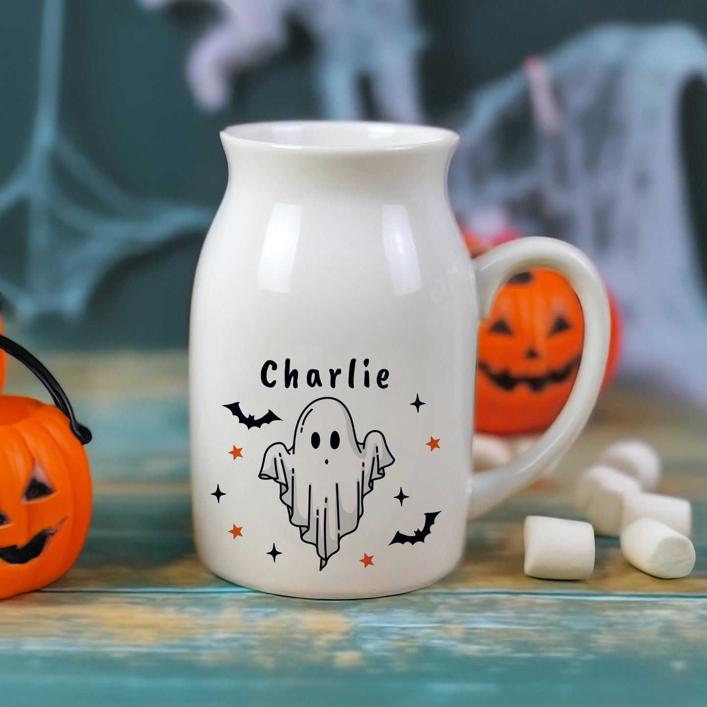 Personalised Halloween Ghost Drink Jug
