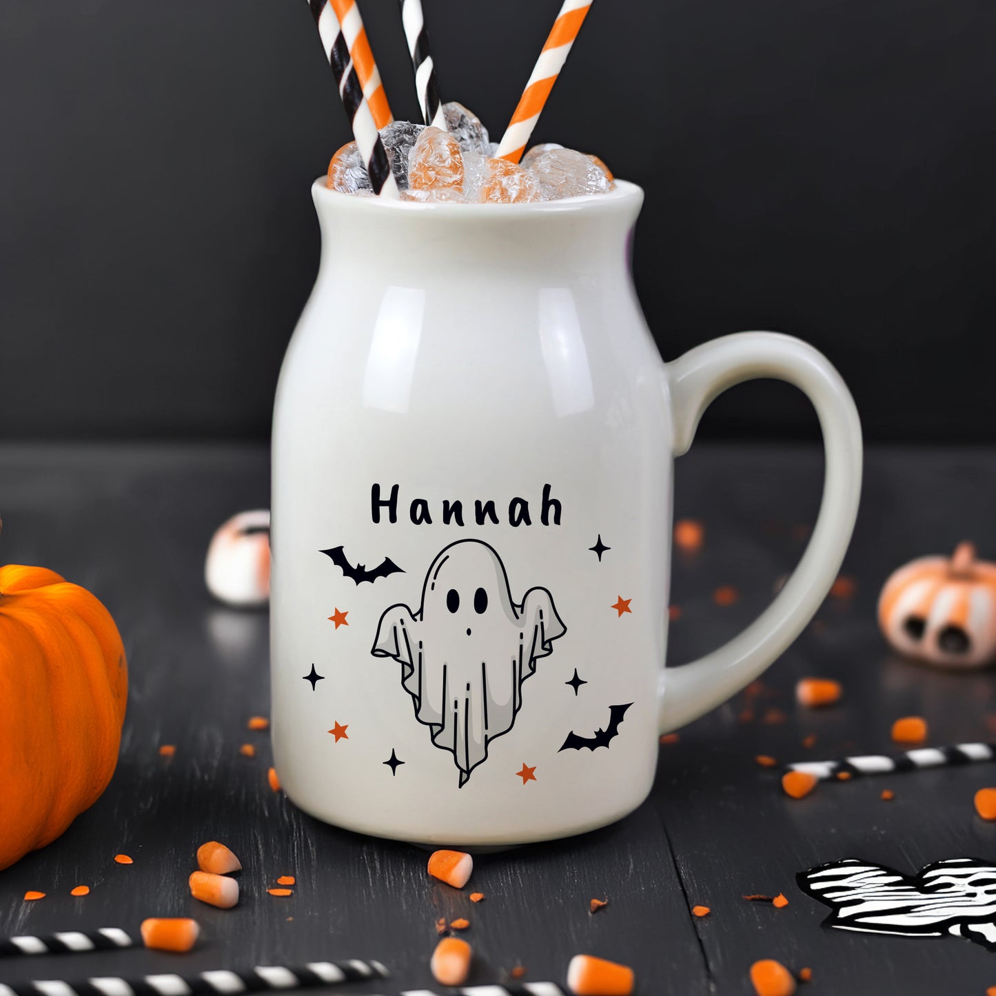 Personalised Halloween Ghost Drink Jug