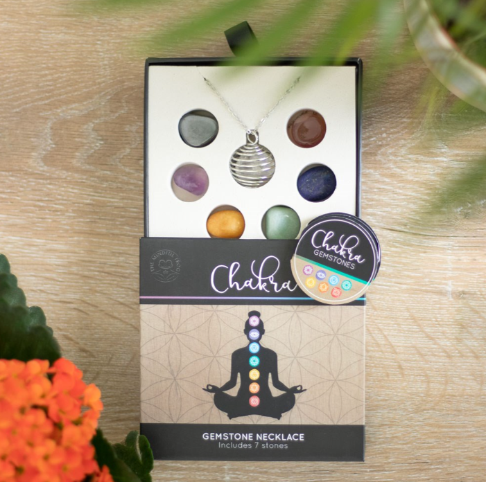 Chakra Gemstone Crystal Necklace Kit