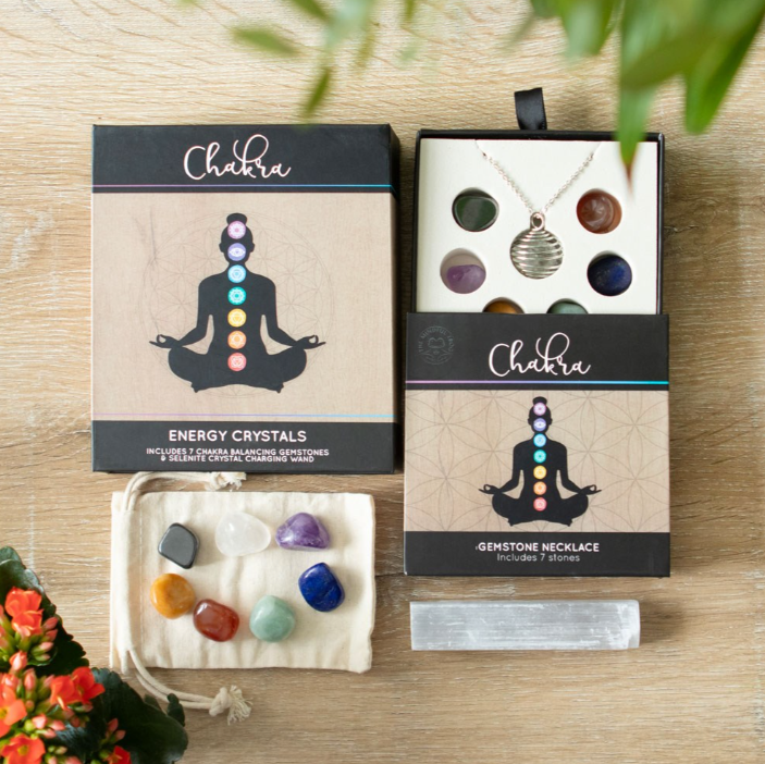 Chakra Gemstone Crystal Necklace Kit