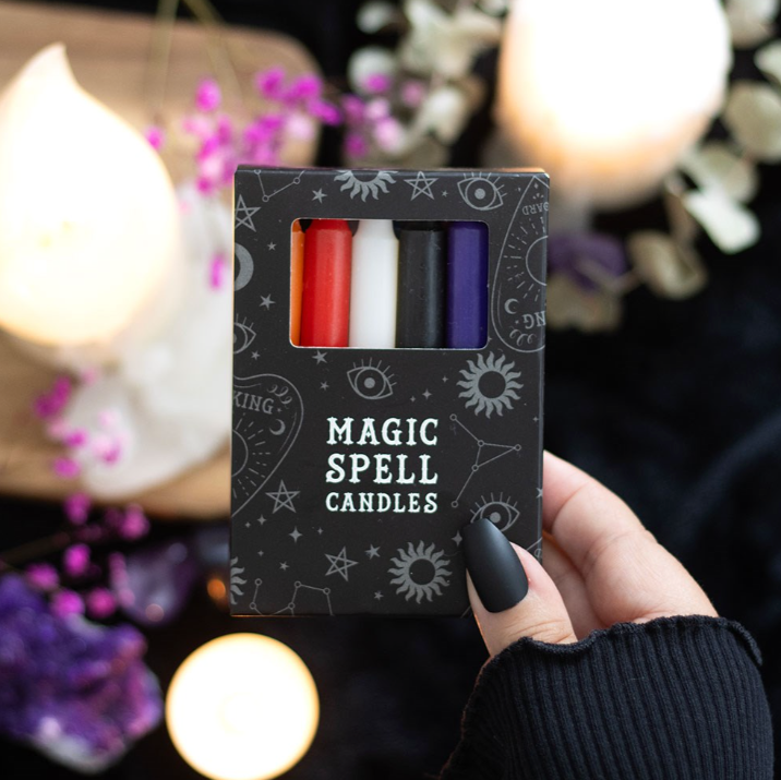 Mixed Spell Candles – Pack of 12