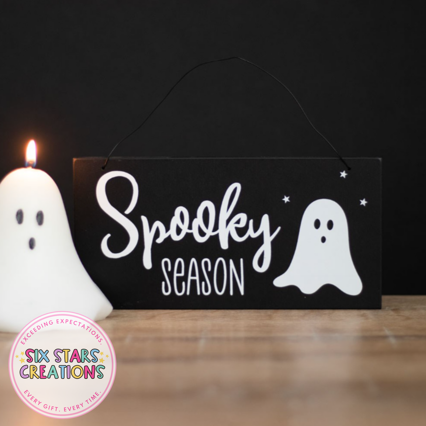 Spooky Season Hanging Sign