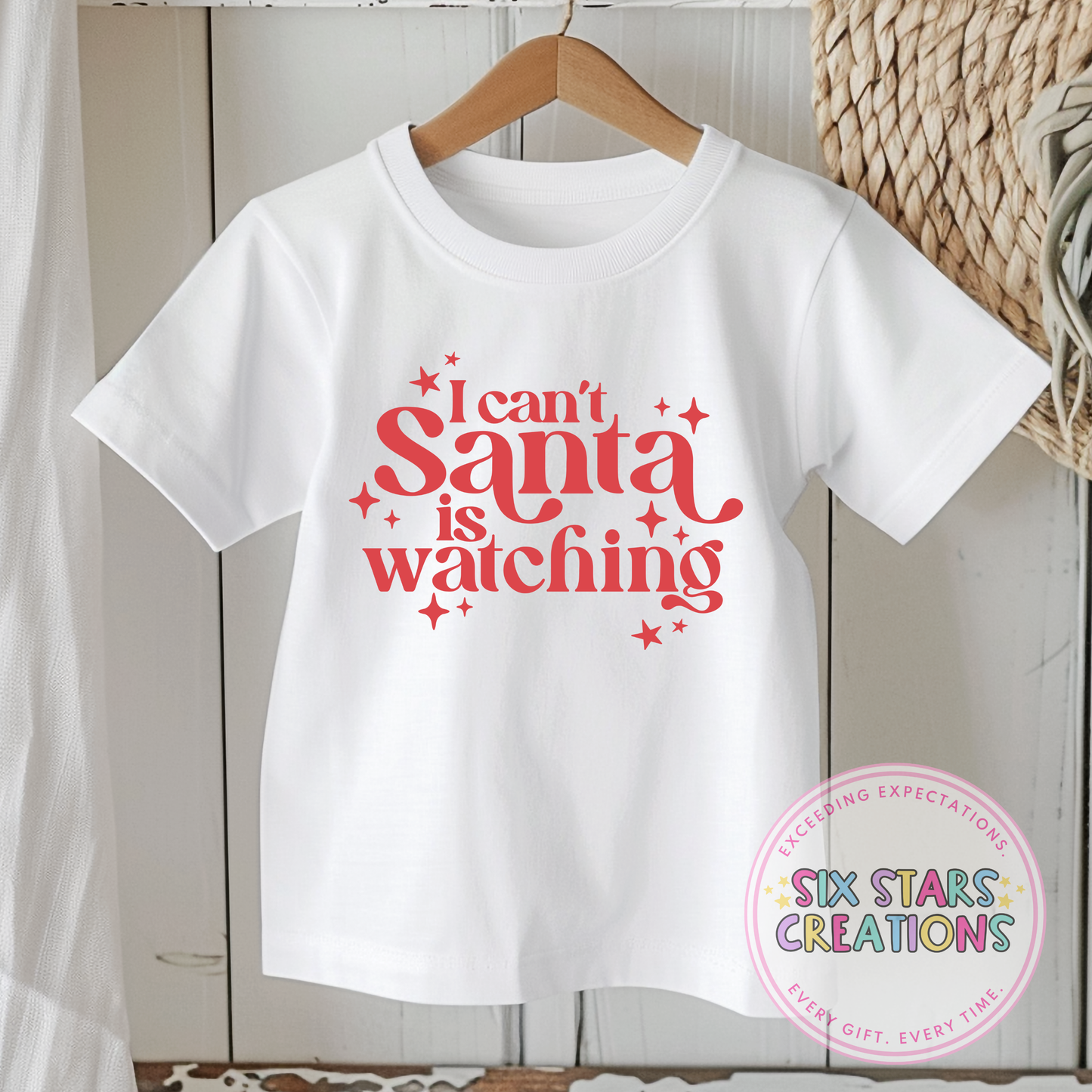 I Can’t Santa’s Watching T-Shirt
