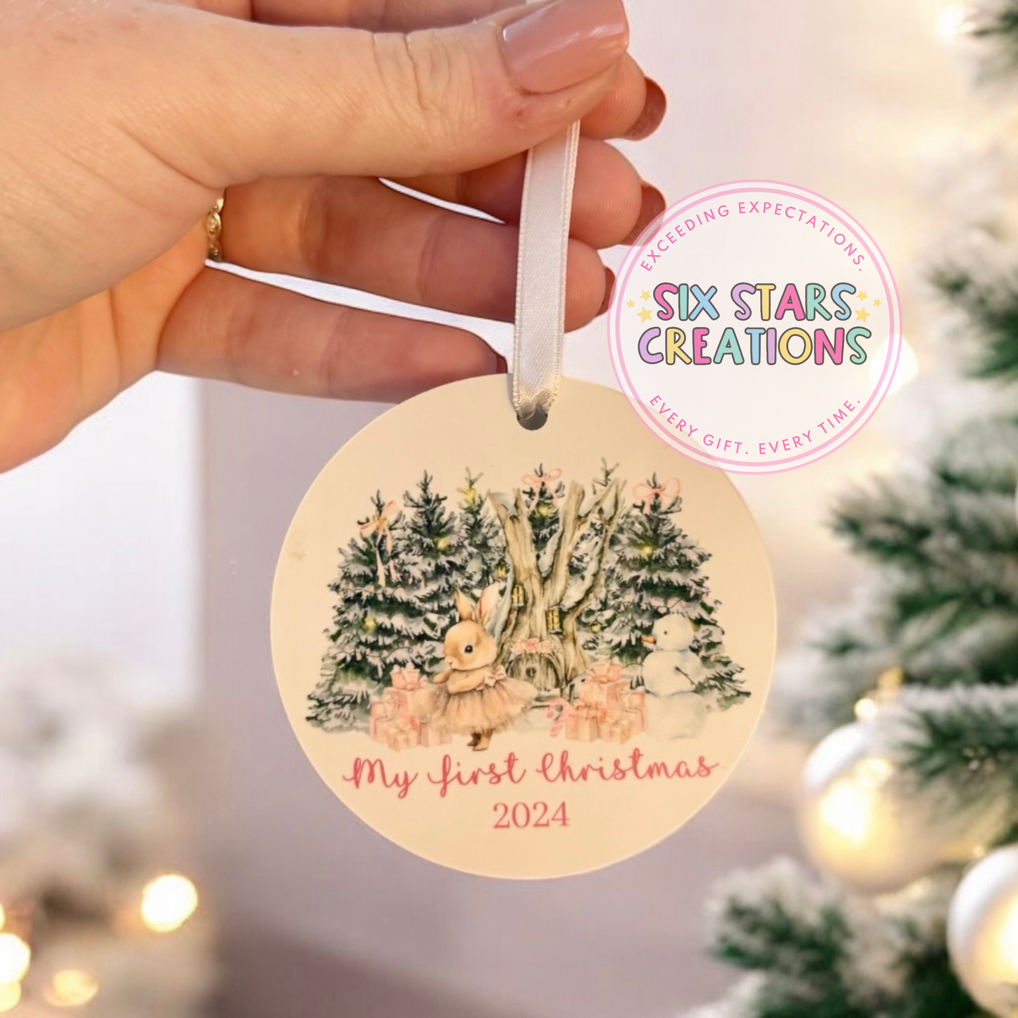 My First Christmas 2024 Decoration - 12 designs to choose from
