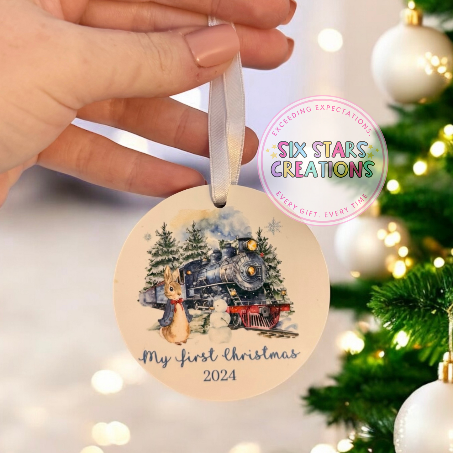 My First Christmas 2024 Decoration - 12 designs to choose from