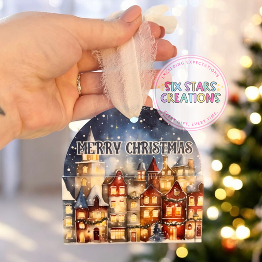 Hanging Acrylic Gift Card Holder