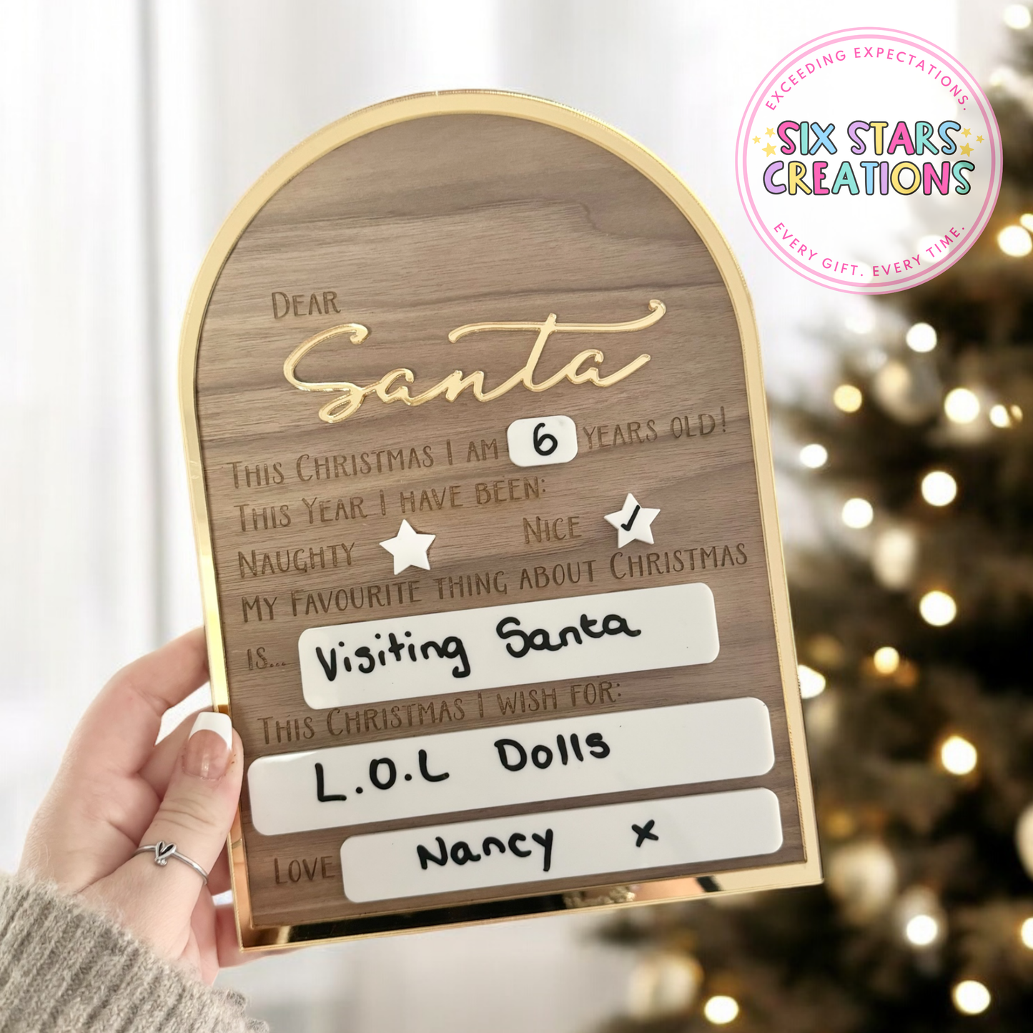 Christmas Wish List Board