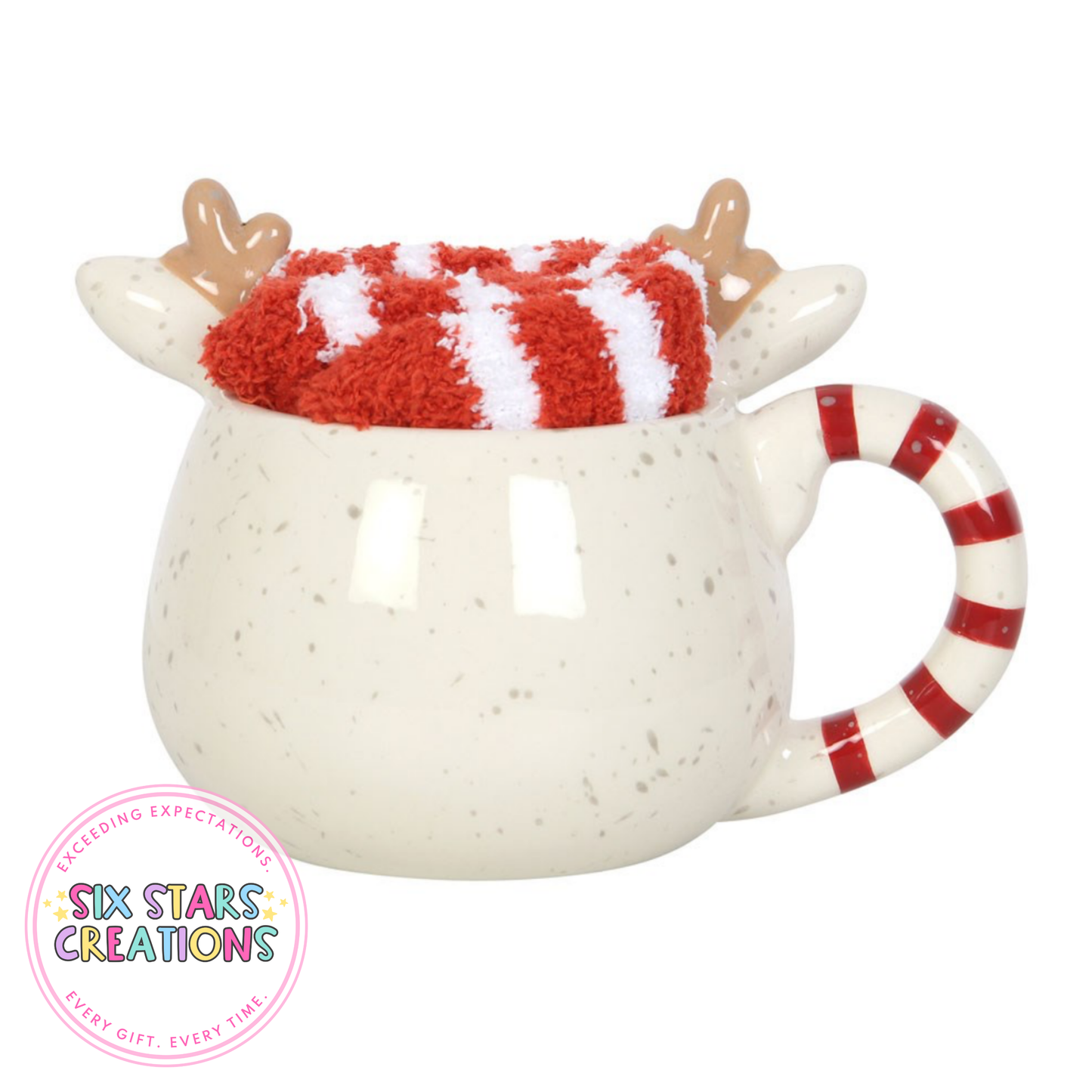 Reindeer Mug & Sock Set