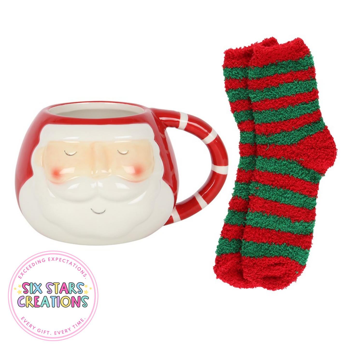 Santa Mug & Sock Set