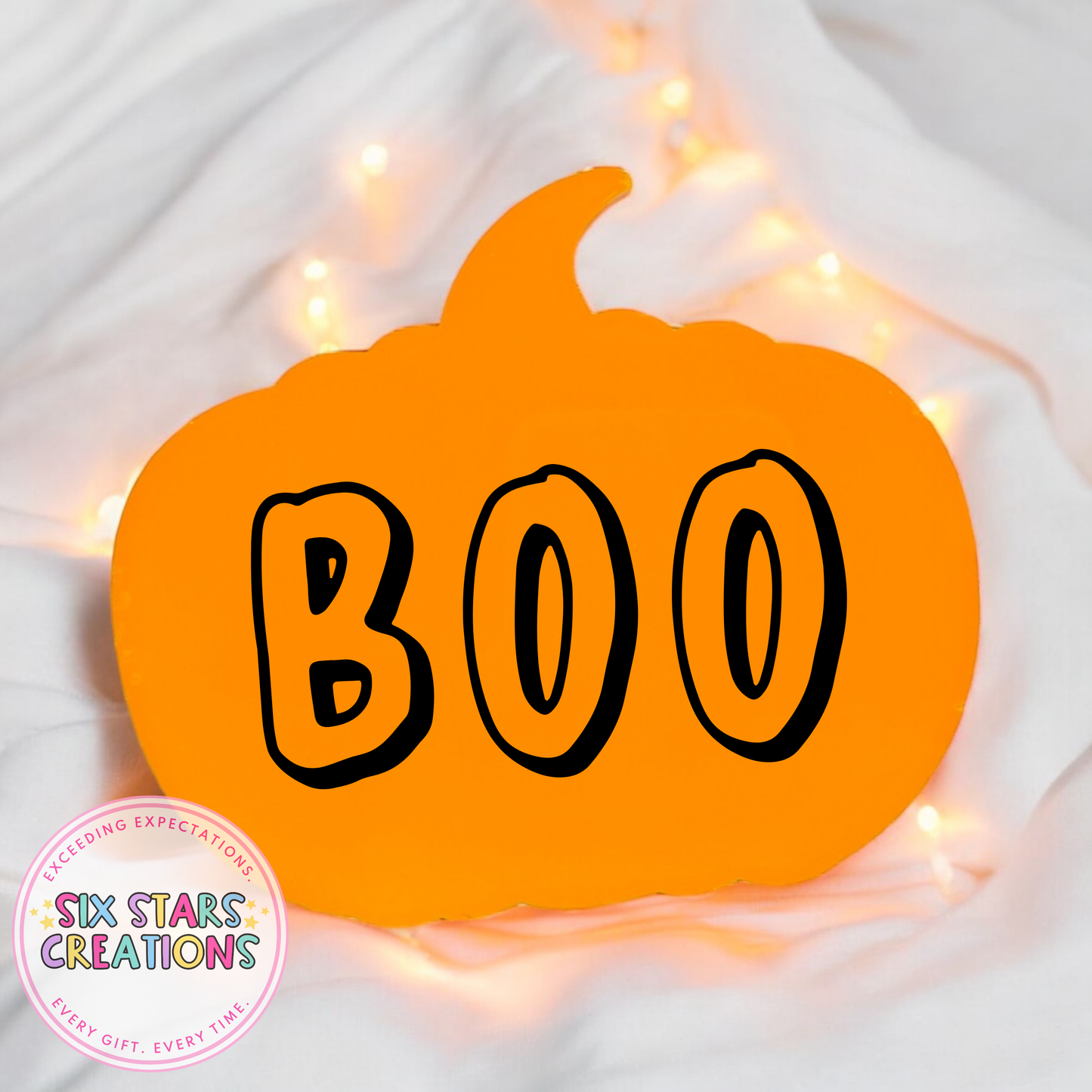 “BOO” Halloween Decoration