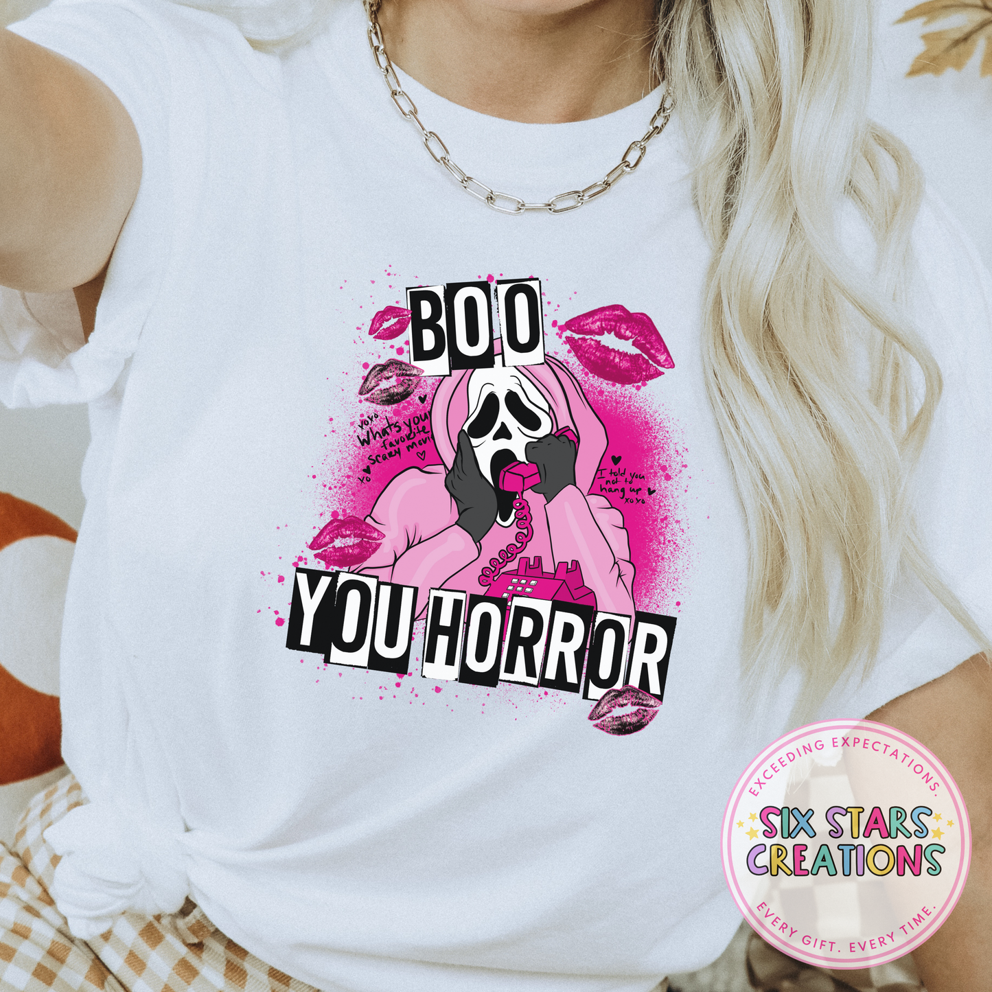 ‘BOO YOU HORROR’ T-SHIRT