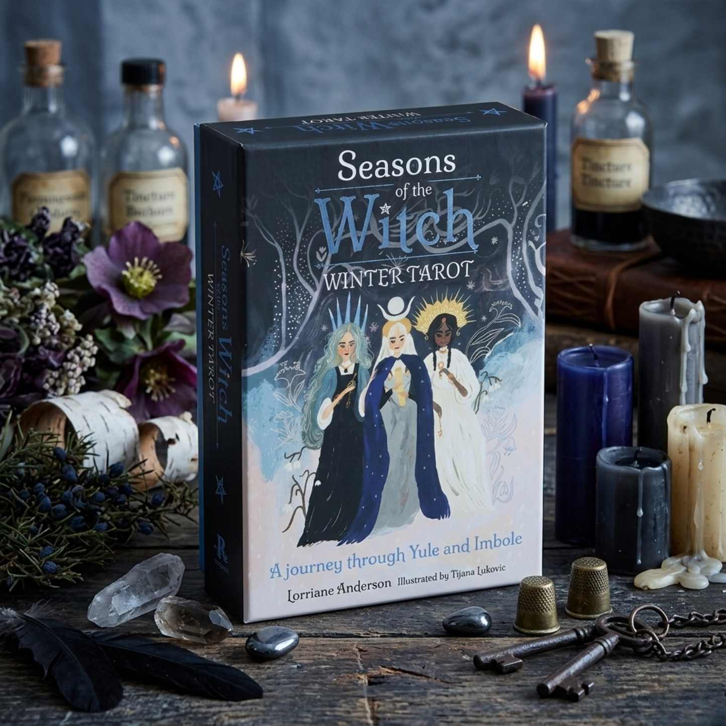 Seasons of the Witch Winter Tarot Cards